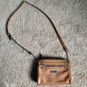 Tan Adjustable Purse
